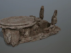 Temple 3D Model