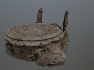 Temple Modèle 3D