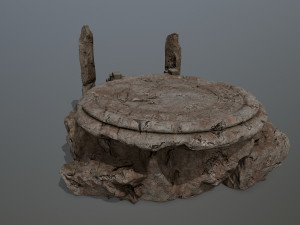 Temple Modèle 3D