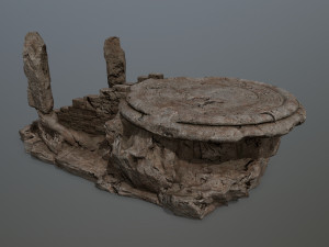 Temple Modèle 3D