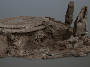 Temple Modèle 3D