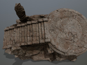 Temple Modèle 3D