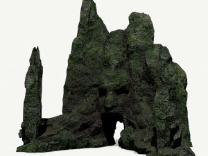 Porta di roccia Modello 3D