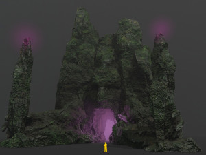 Rock Gate 3D मॉडल