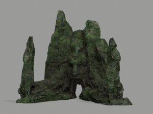 Rock Gate 3D Model