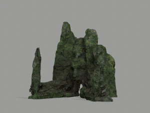 Rock Gate 3D Model