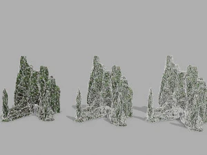 Rock Gate 3D Model