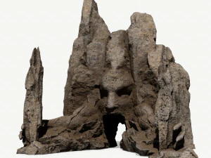 Скельні ворота 3D Модель