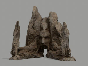 Rock Gate 3D Model
