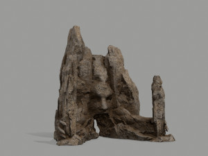 Rock Gate 3D Model