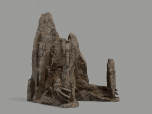 Rock Gate 3D Model
