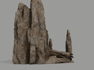 Rock Gate 3D Model