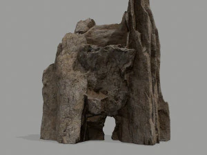 Rock Gate 3D Model