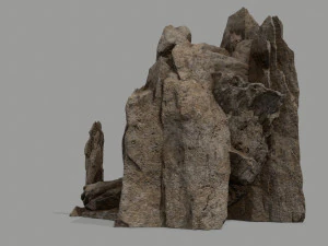 Rock Gate 3D Model