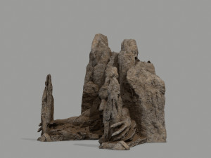 Rock Gate 3D Model