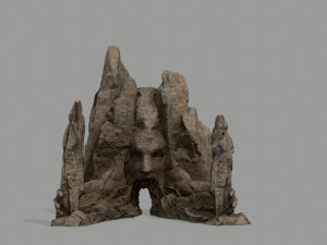 Rock Gate 3D Model