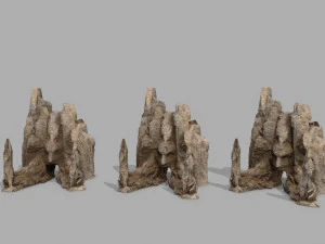 Rock Gate 3D Model