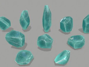 Хрустальный набор 3D Модель