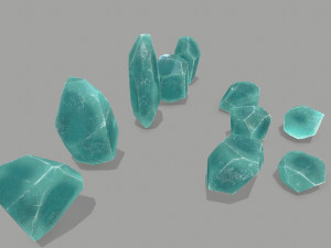Crystal set Modelo 3D