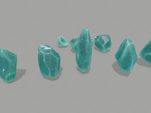 Хрустальный набор 3D Модель