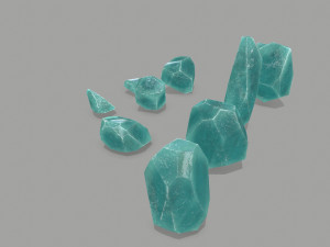 Crystal set Modelo 3D