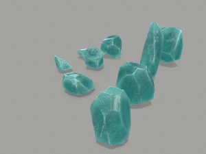 Хрустальный набор 3D Модель