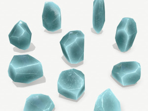 Crystal set 3D Model