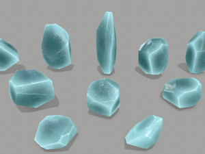 Crystal set 3D 모델