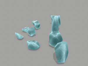 Crystal set 3D 모델