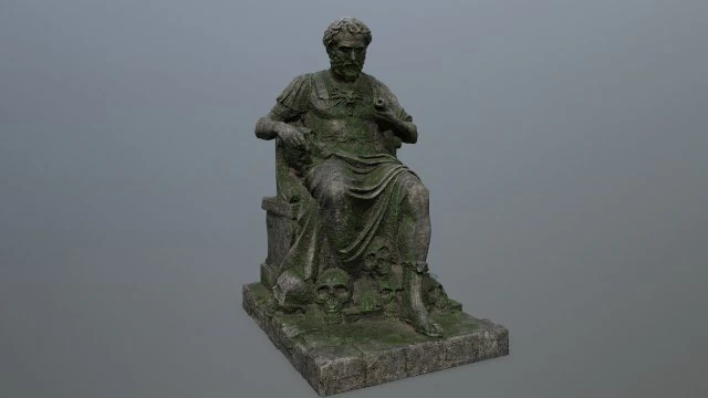 Estatua Modelo 3D .c4d .max .obj .3ds .fbx .stl .blend 