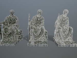 Statue Modello 3D