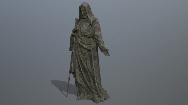Statue 3D 模型 .c4d .max .obj .3ds .fbx .stl .blend 