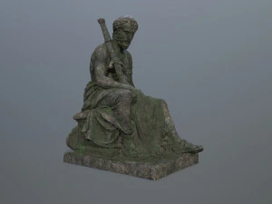 Статуя 3D Модель