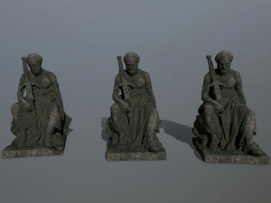 Статуя 3D Модель