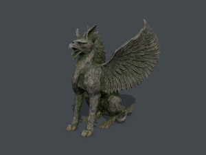 Statue Creature 3D Model
