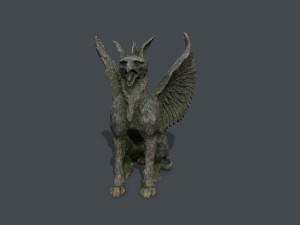 Statue Creature 3D Model