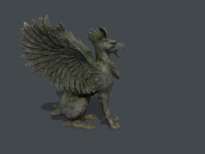 Statue Creature 3D Model