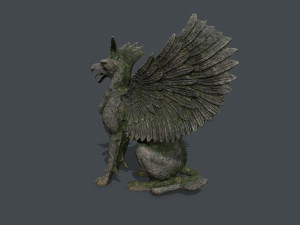 Statue Creature 3D Model