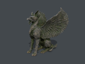 Statue Creature 3D Model
