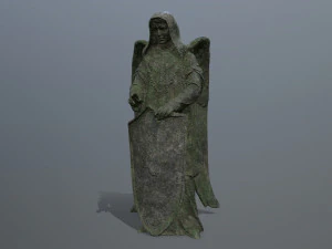 Statua dell'angelo Modello 3D