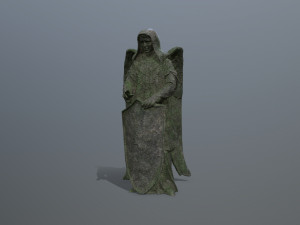 Angel statue Modelo 3D
