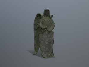 Angel statue Modelo 3D
