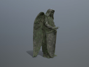 Angel statue Modelo 3D