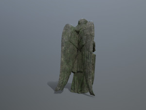 Angel statue Modelo 3D