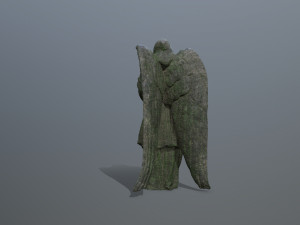 Angel statue Modelo 3D