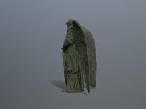 Angel statue Modelo 3D