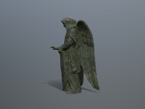 Angel statue Modelo 3D