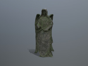 Angel statue Modelo 3D
