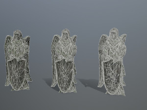 Angel statue Modelo 3D