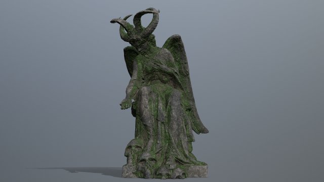 Angel statue Modelo 3D .c4d .max .obj .3ds .fbx .stl .blend 